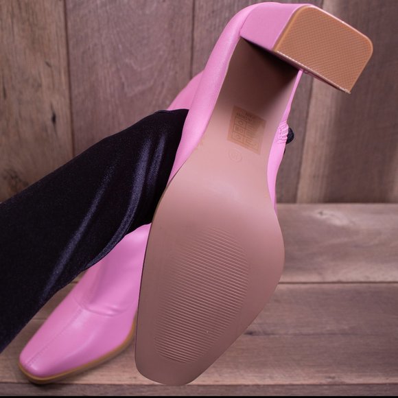 Block Heel Boots - Picture 7 of 8